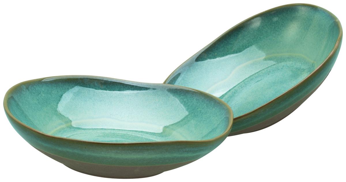 Schüsselset 19677 Bas. Bio Oliv - Olivgrün, Trend, Keramik (22,5cm) - Creatable