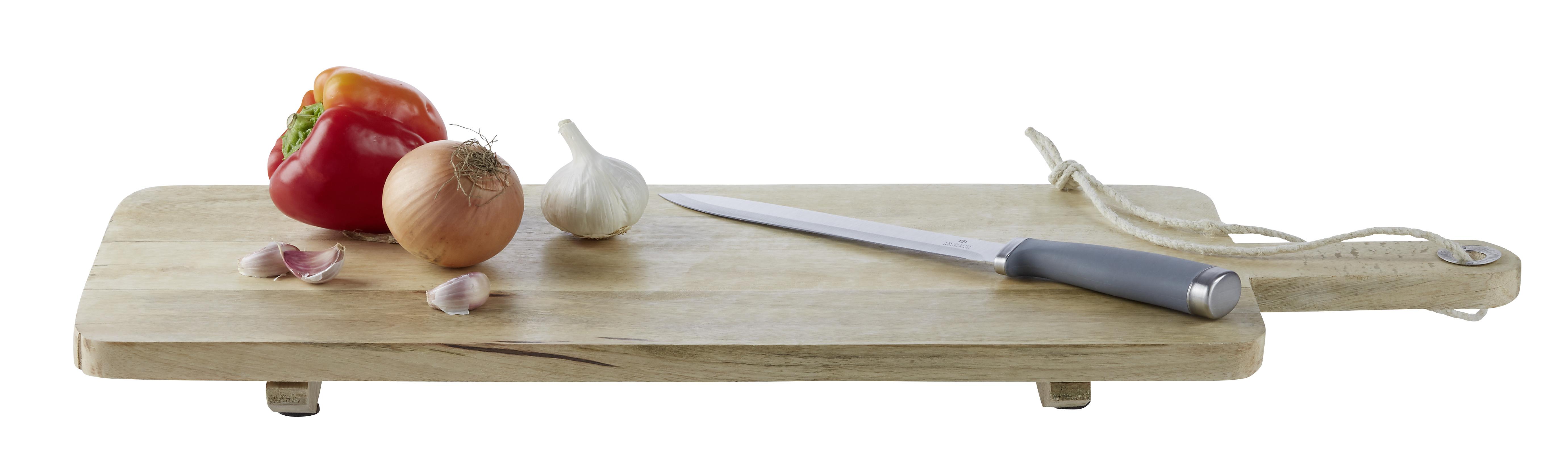 DOSKA NA KRÁJANIE GERRY - prírodná farba, Romantik / Landhaus, drevo (24/70cm) - Zandiara