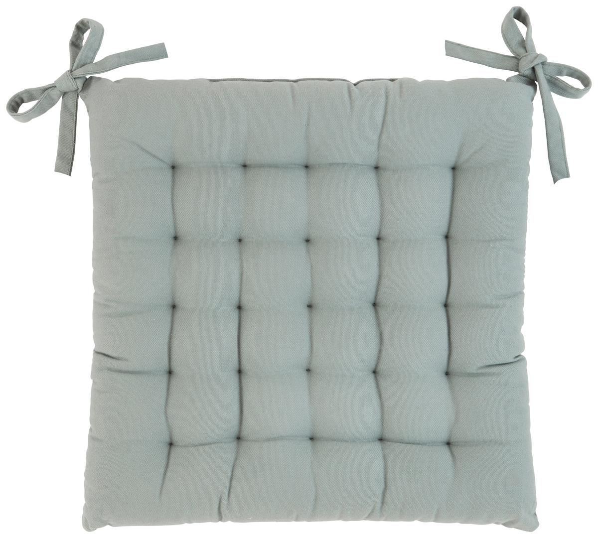 PODSEDÁK Anke, 40/40/4cm, zelená - zelená, textil (40/40cm) - Modern Living