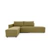 Ecksofa Looks IIi - Messingfarben/Schwarz, Design, Textil (287/229cm) - LOOKS by W.Joop