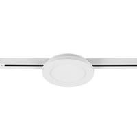 Deckenleuchte Duoline Camillus Ø 17 cm, für Schienensystem - Weiß, Basics, Kunststoff (17/17/2,9cm) - Trio Leuchten