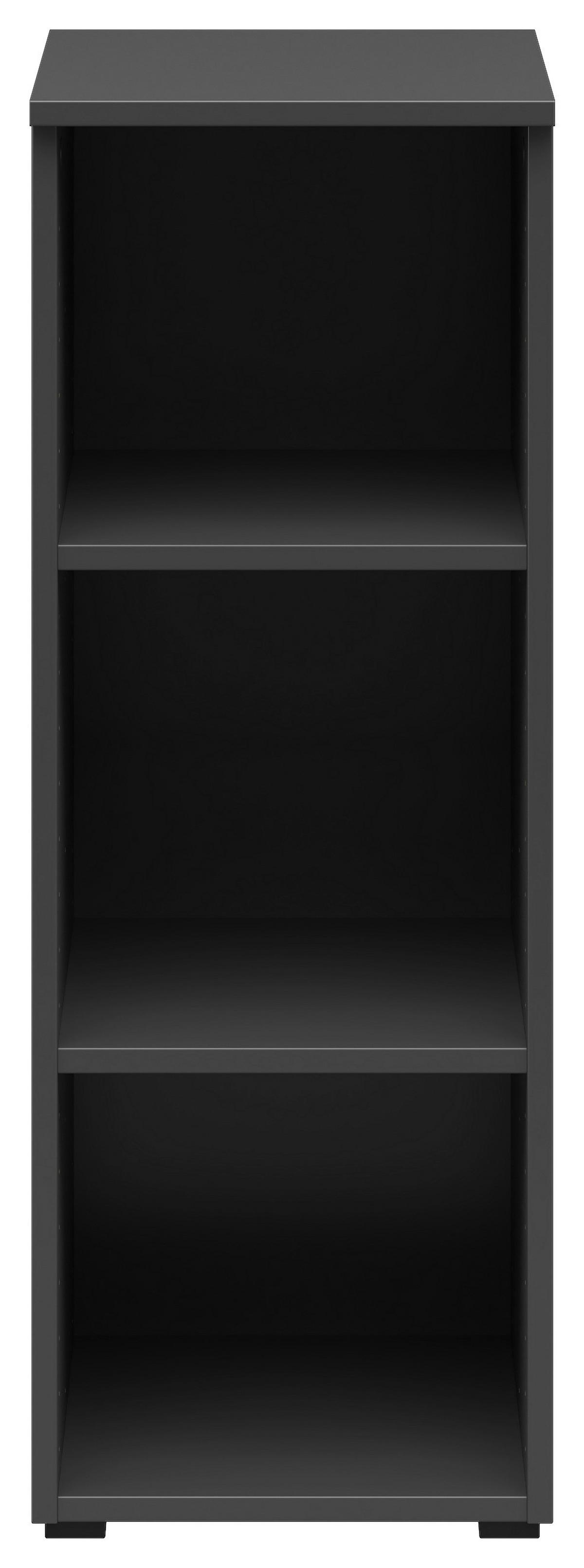 Polc Cabinet - grafitszürke, Modern, faalapú anyag (30/83/40cm)