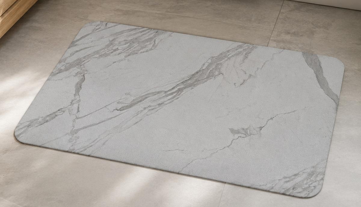 KÚPEĽŇOVÁ PREDLOŽKA MARMOR - textil (40/60cm)