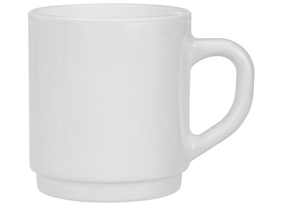 Kaffeebecher Olivia *ph* - Weiß, KONVENTIONELL, Glas (7,9/9cm) Kaffeebecher Olivia *ph* - Weiß, KONVENTIONELL, Glas (7,9/9cm)