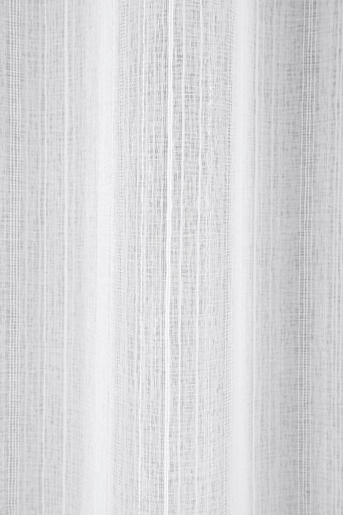 Fertigvorhang Kiara - Weiß, MODERN, Textil (135/245cm) - Luca Bessoni