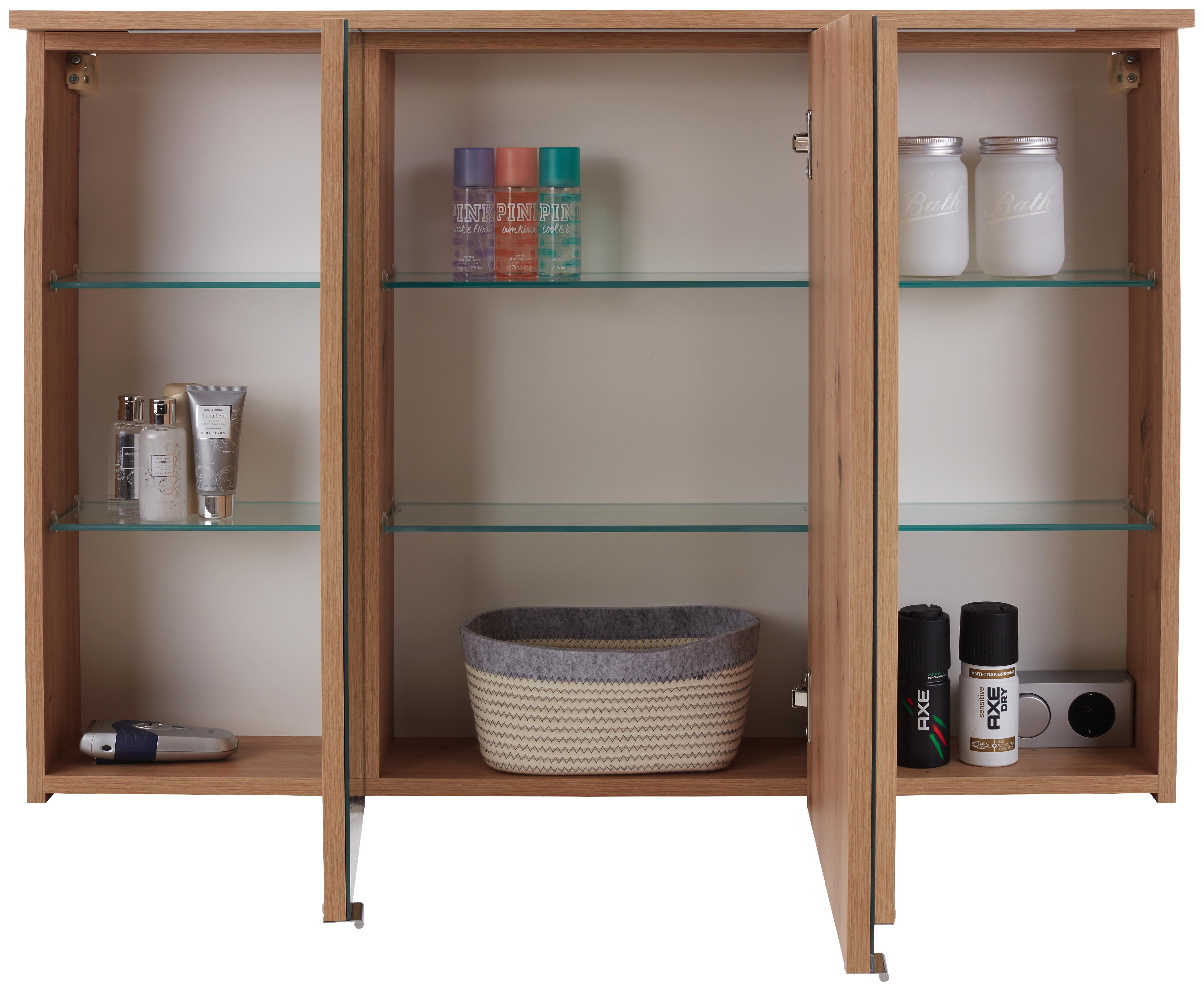 Spiegelschrank Rimini, B: 100 cm in Eiche Artisan