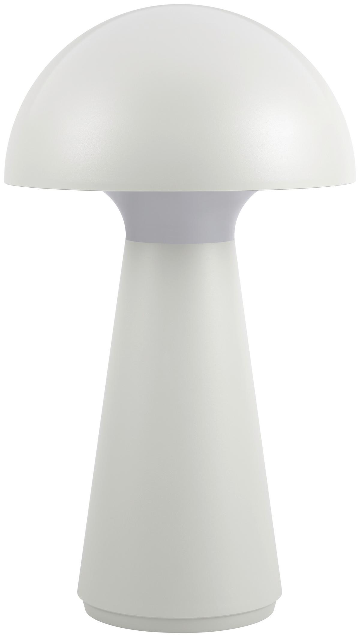 STOLNÍ LED LAMPA TRENDIM - bílá, Moderní, plast (16/28cm) - Modern Living
