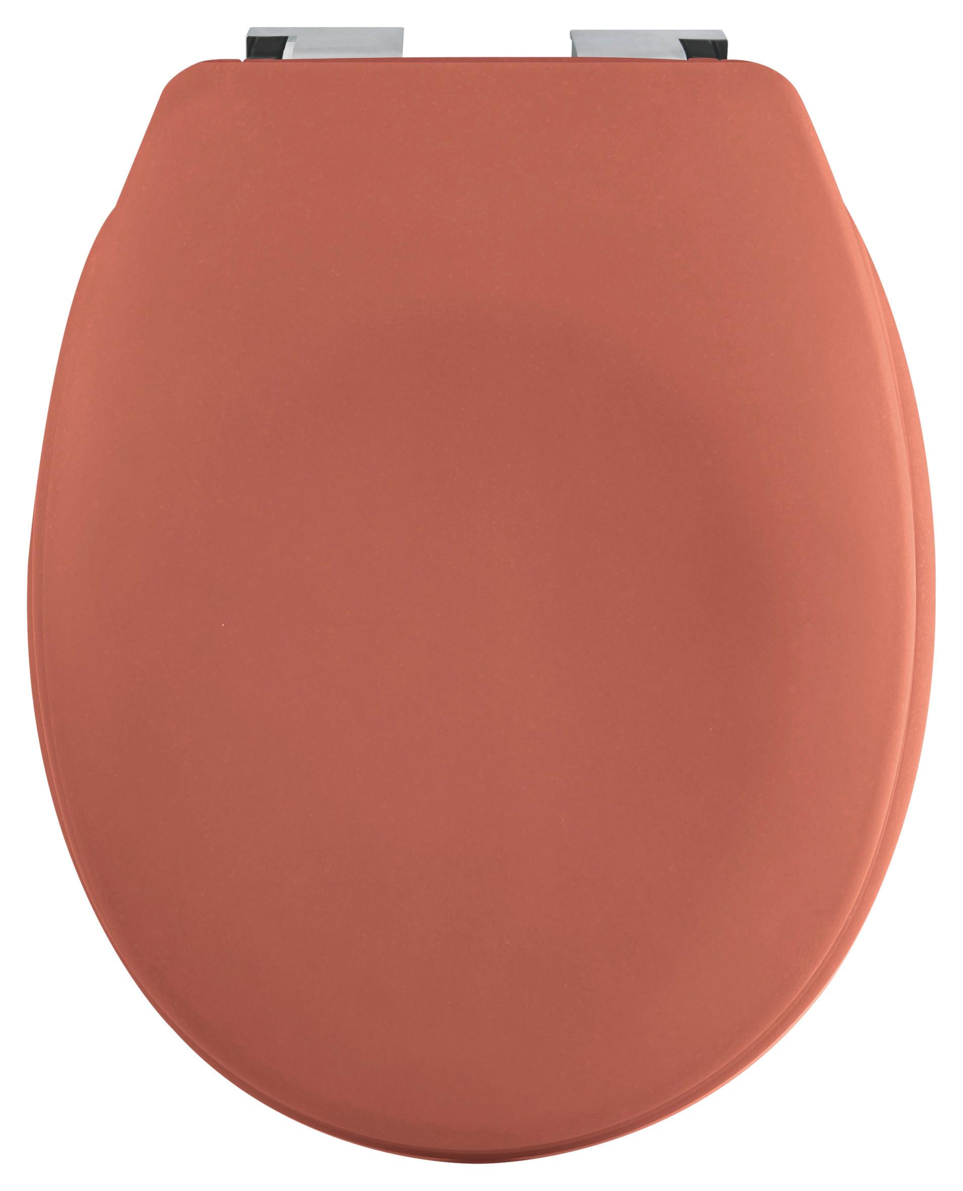 WC-Sitz Neela - Terracotta, KONVENTIONELL, Kunststoff (37,3/5cm) - Spirella