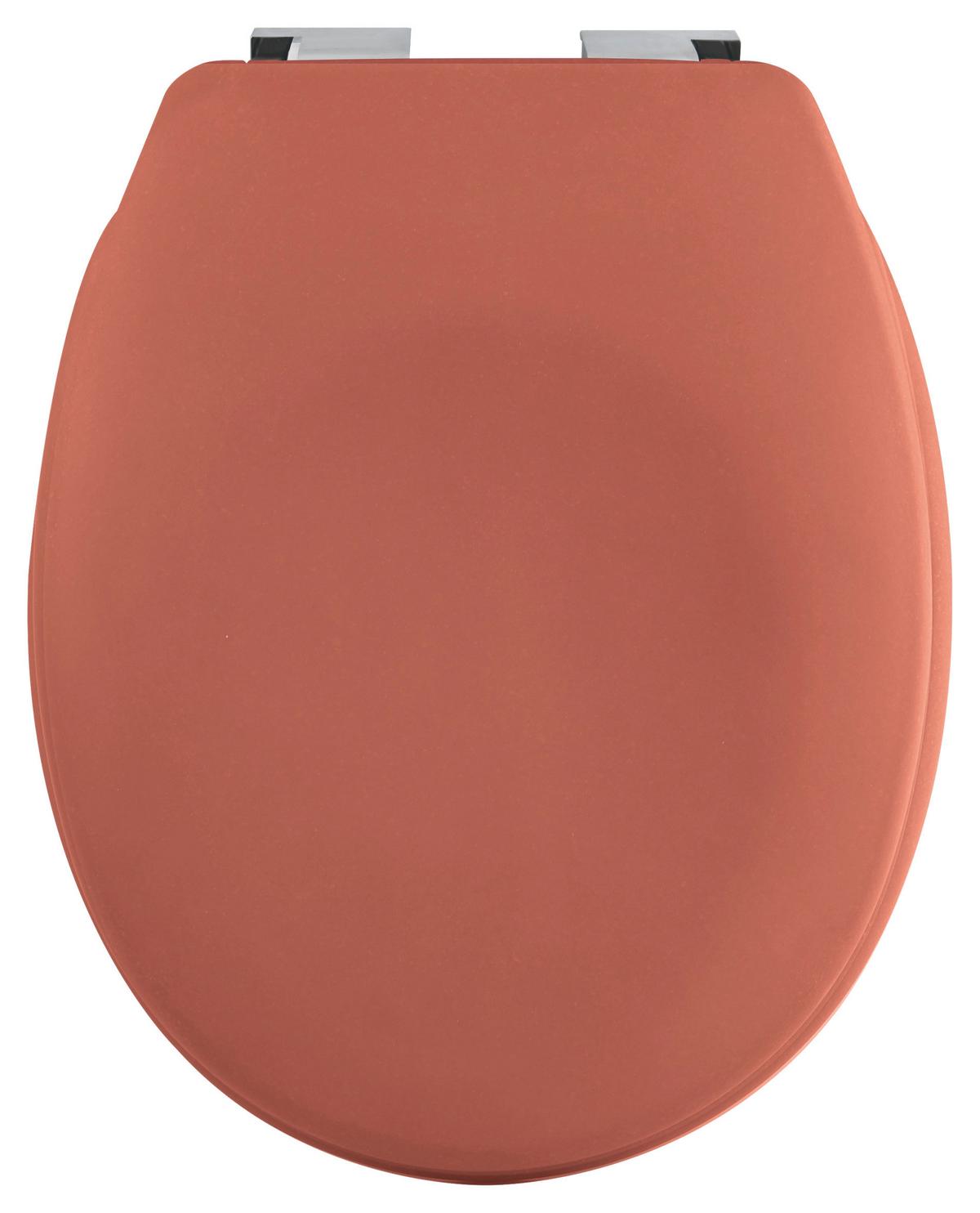 WC-Sitz Neela - Terracotta, KONVENTIONELL, Kunststoff (37,3/5cm) - Spirella