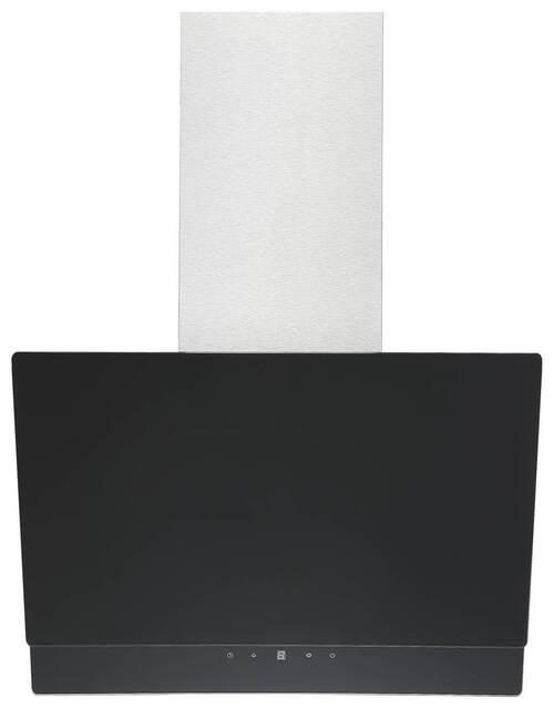 Kopffreihaube Respekta Selena Edelstahl/glas Schwarz B: 60cm - Schwarz, Trend, Glas/Metall (60/74,3-112,3/31,3cm) - Respekta