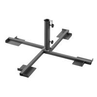 Schirmständer Metall für DM 2,5-5,0 cm Plus - Anthrazit, Basics, Metall - Schneider