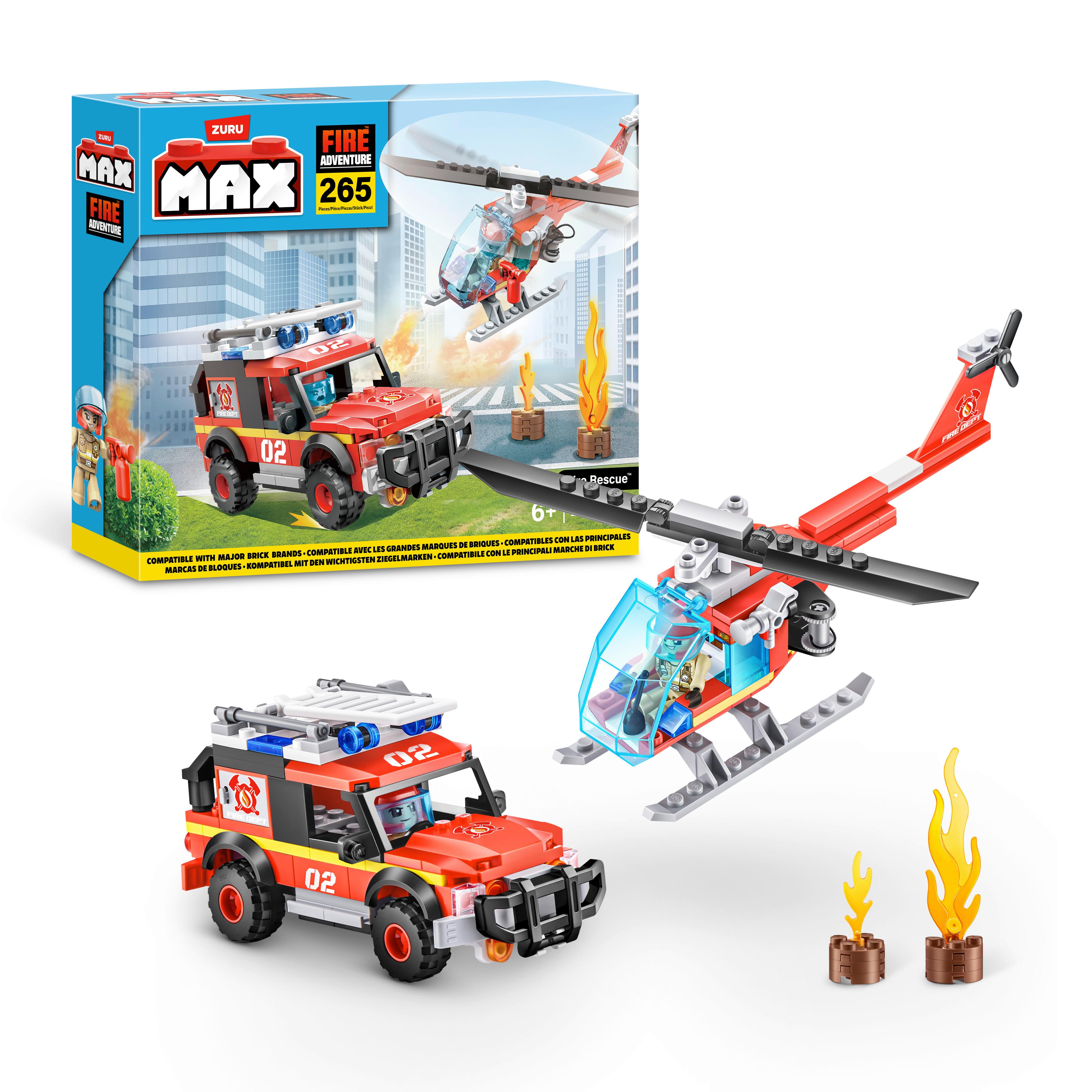 BAUSTEINE MAX FIRE - Rot, Basics, Kunststoff (30/30/20cm)