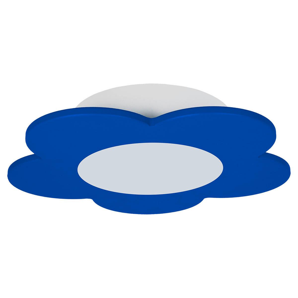 Kinderdeckenleuchte 2044108 Fiore - Dunkelblau - Dunkelblau, Basics, Holzwerkstoff/Kunststoff (33/20cm)