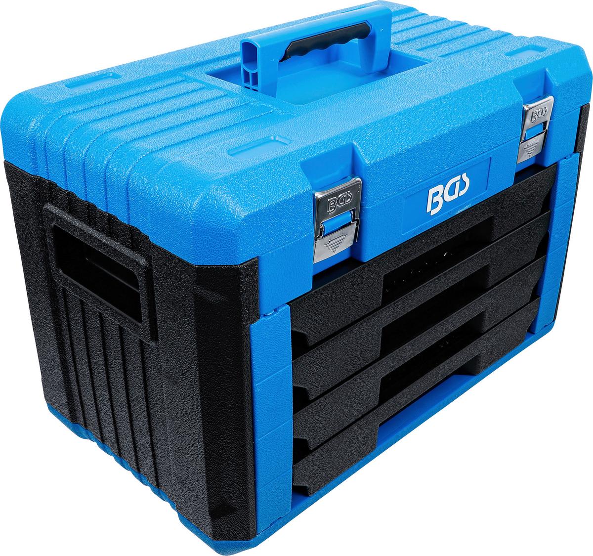 Steckschlüsselsatz Sechskant - Blau/Schwarz, Basics (53,4/32,5/36,6cm)