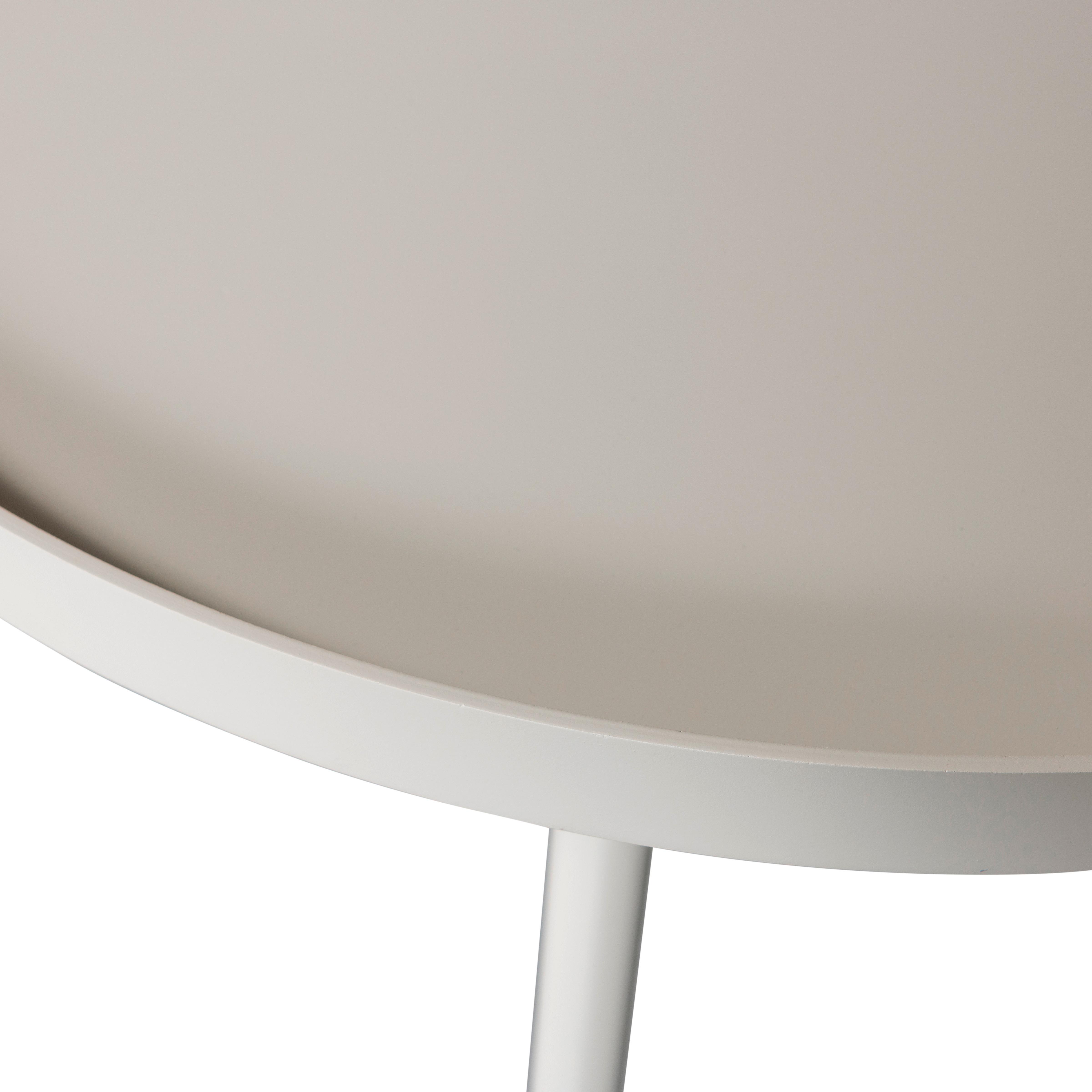 Beistelltisch Mesa Sandfarben L: 78 cm - Sandfarben, Design, Holz/Holzwerkstoff (78/78/39cm) - Livetastic