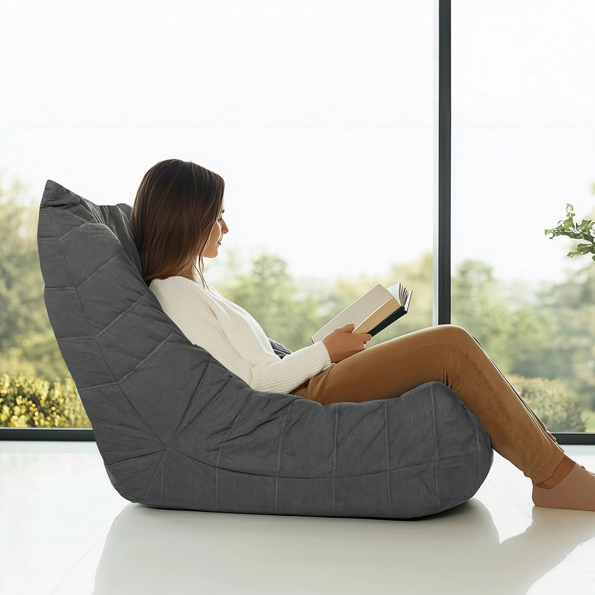 Loungesessel Sitzolo Grau B: 90 cm - Grau, MODERN, Textil (90/72/100cm) - MID.YOU