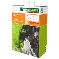 Katzenschutznetz 2,5x4 M Schwarz, Zuschneidbar - Schwarz, Basics (250/400cm)