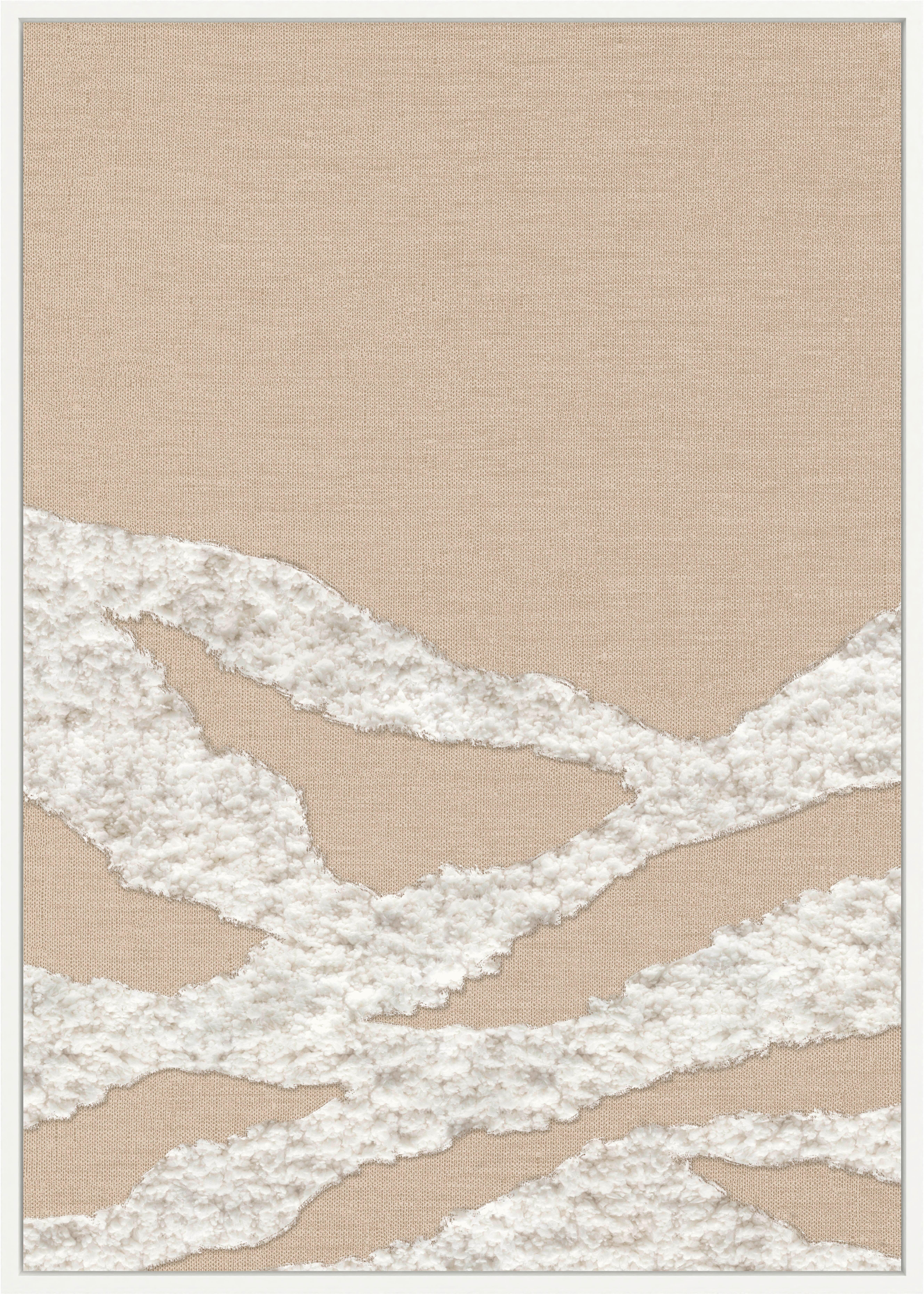 Obraz na plátně JEFF, 50/70 cm - béžová, Moderní, kompozitní dřevo/textil (50/70cm) - Mömax