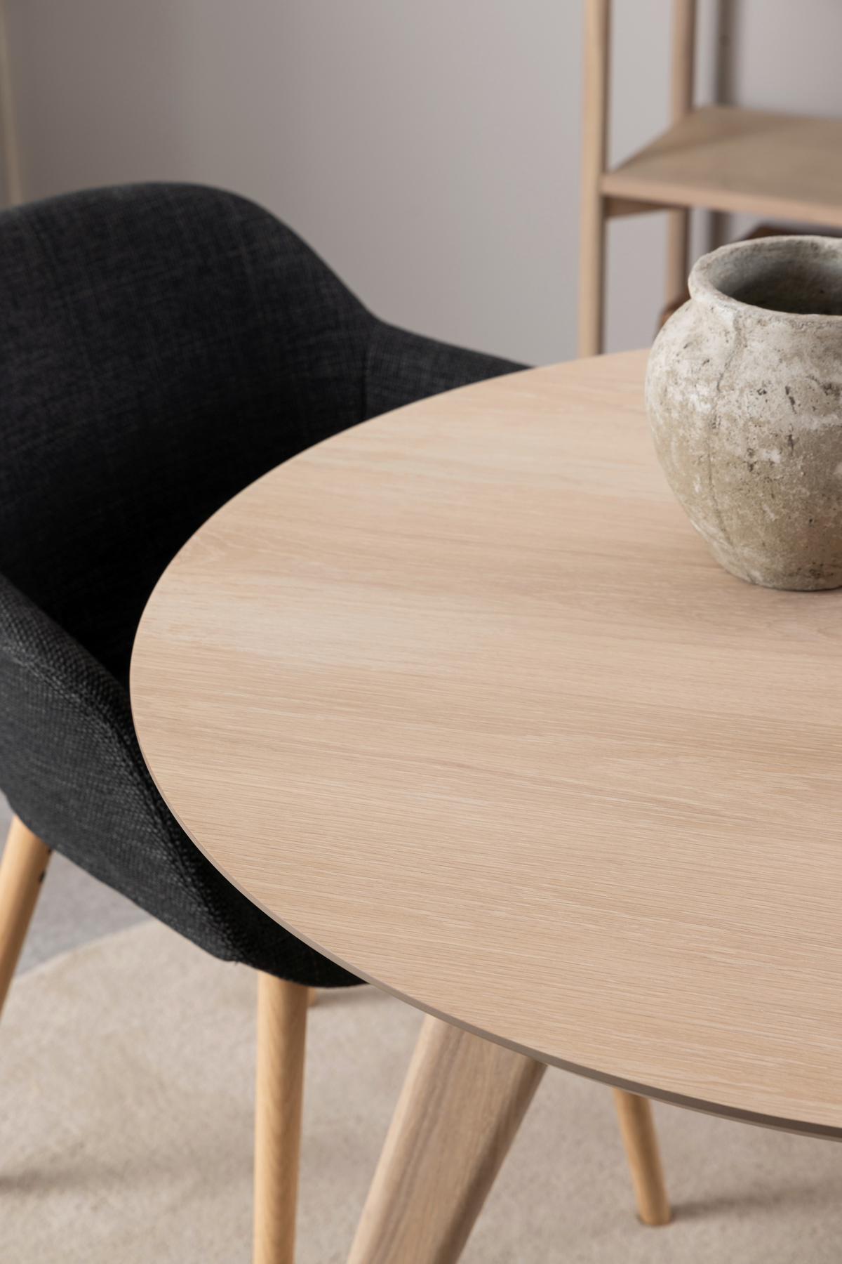 Esstisch Townsville Eichefarben B: 100 cm - Eichefarben, Design, Holz (100/100/75cm) - MID.YOU