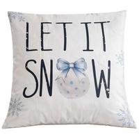 ZIERKISSEN WINTER MAGIC - Weiß, MODERN, Textil (45/45cm) - Luca Bessoni