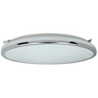 LED-Deckenleuchte Ø 33 cm, mit Farbtemperaturwechsler - Chromfarben, Basics, Kunststoff/Metall (33/5,7cm)