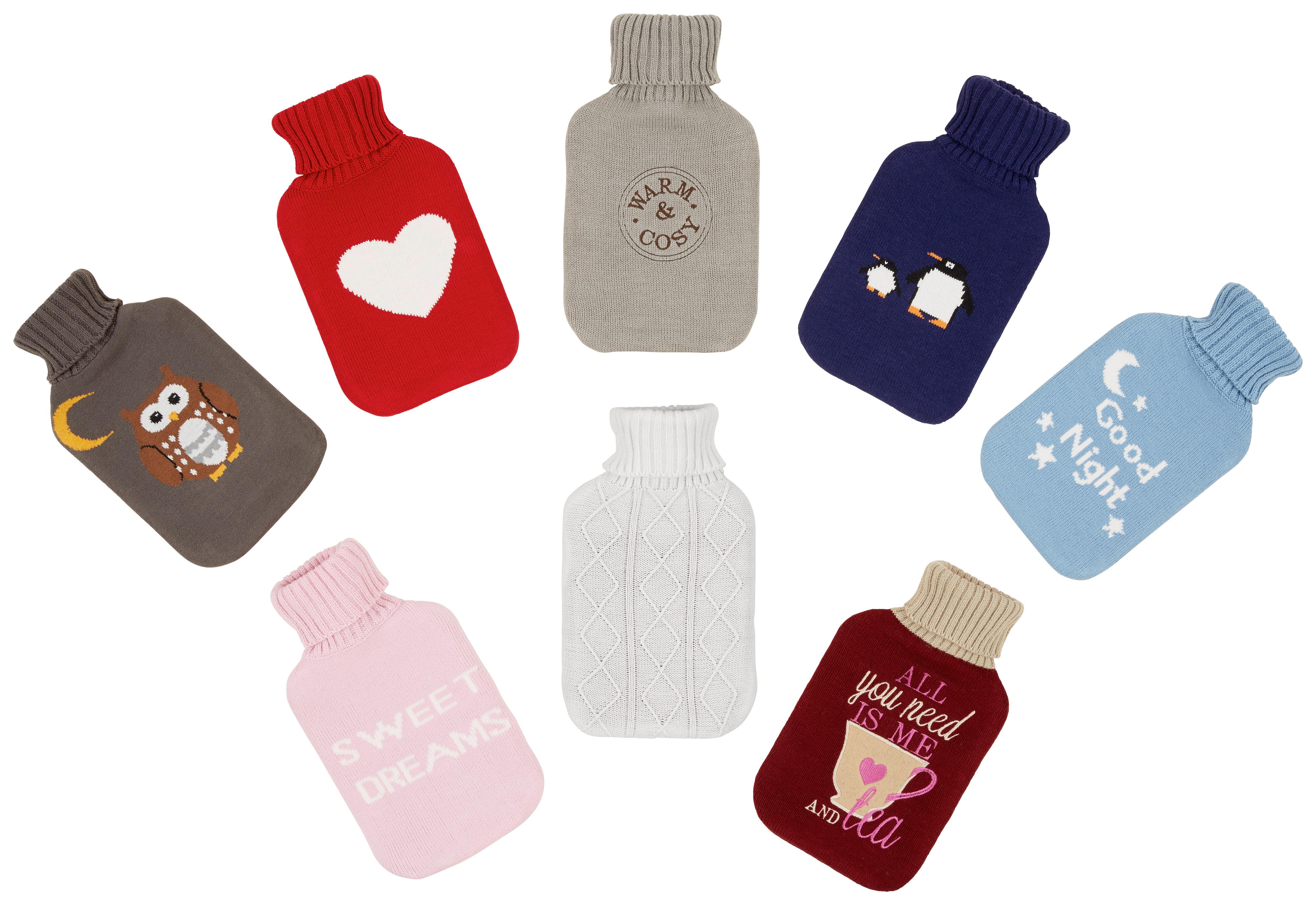 Wärmeflasche Finja 2 L Bezug Abnehmbar - KONVENTIONELL, Textil (2l) - Ondega