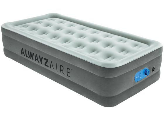 Luftbett Alwayzaire Airbed Twin Built - Grau, MODERN, Kunststoff (191/97/46cm) - Bestway Luftbett Alwayzaire Airbed Twin Built - Grau, MODERN, Kunststoff (191/97/46cm) - Bestway