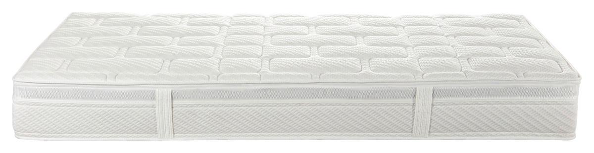 Taschenfederkernmatratze Econo 90x200cm Mittelfest - Weiß, Textil (90/200cm) - Primatex
