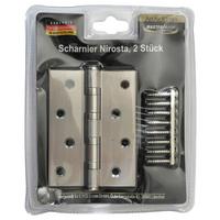 SCHARNIER Aegir 2 Stück - Silberfarben, Basics, Metall