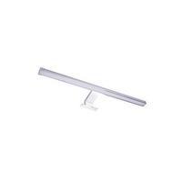 Bad-wandleuchte Ip44 Silberfarben L: 30 Cm - Silberfarben, Basics, Kunststoff (30/4/11cm)