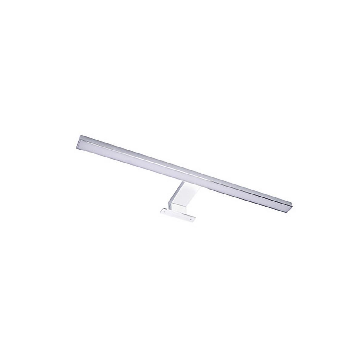 Bad-wandleuchte Ip44 Silberfarben L: 30 Cm - Silberfarben, Basics, Kunststoff (30/4/11cm)