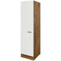 Skříňka na nádobí AVILA - barvy dubu/magnolie, Konvenční, kov/kompozitní dřevo (50/200/57cm) - FlexWell