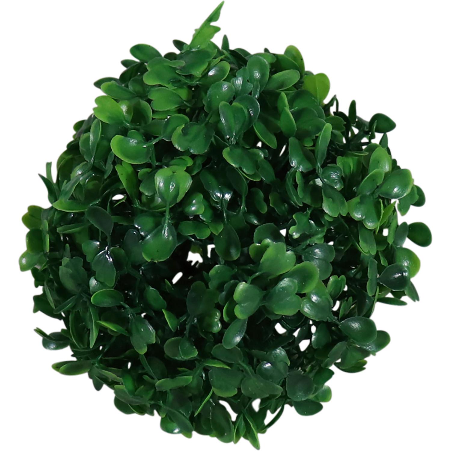 Dekokugel Desiree klein D: 12 cm - Grün, Basics, Kunststoff (12cm)