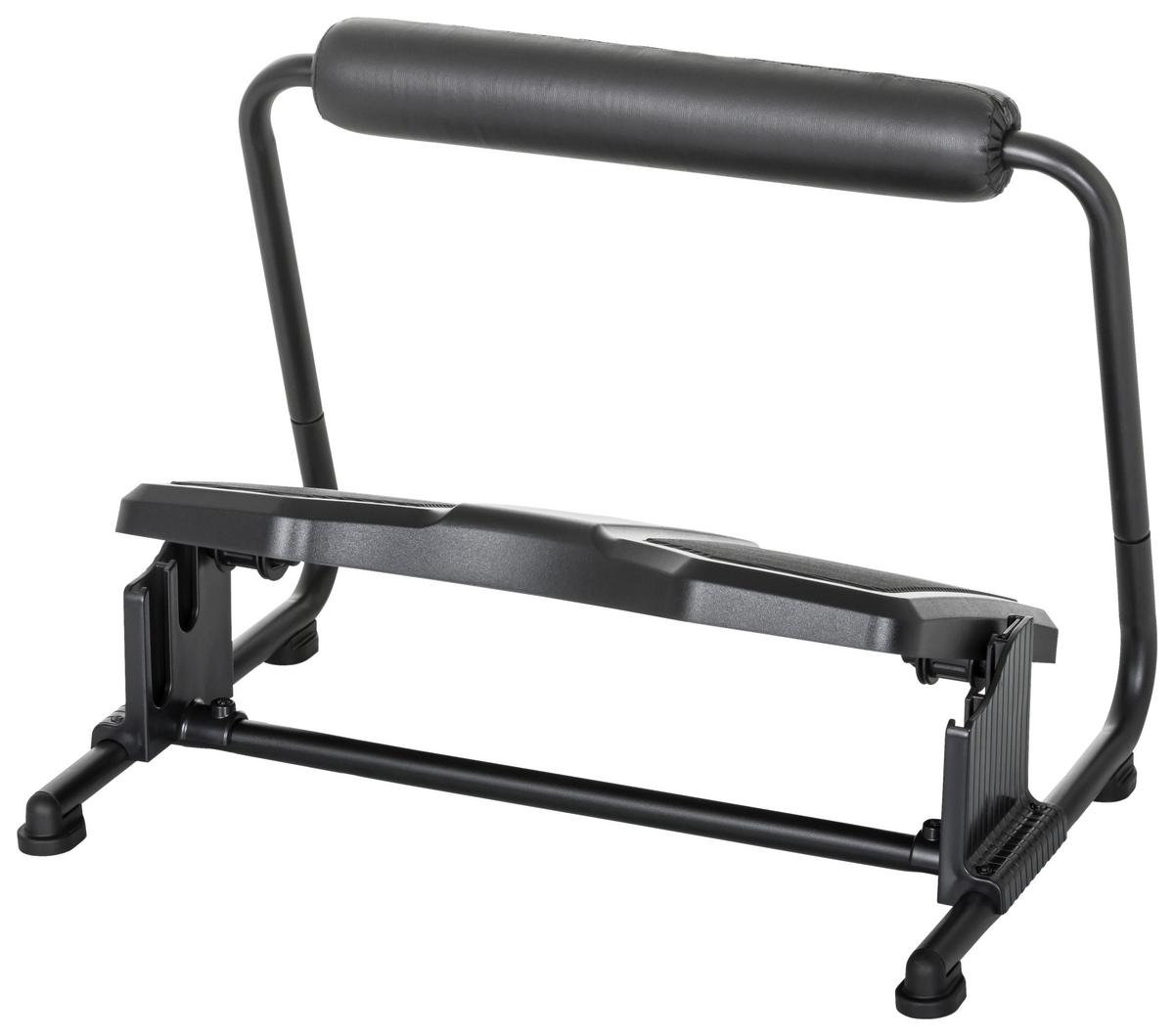 Fußstütze Podi F - Schwarz, Basics, Kunststoff/Metall (49/37/35cm) - MID.YOU
