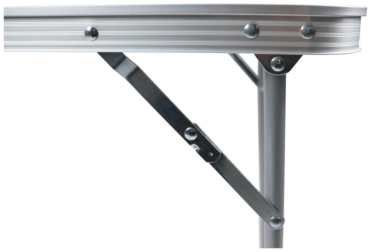 Campingtisch Galdas L Schwarz B: 53 cm - Schwarz, MODERN, Holzwerkstoff/Kunststoff (110/53/70cm) - Ambia Garden