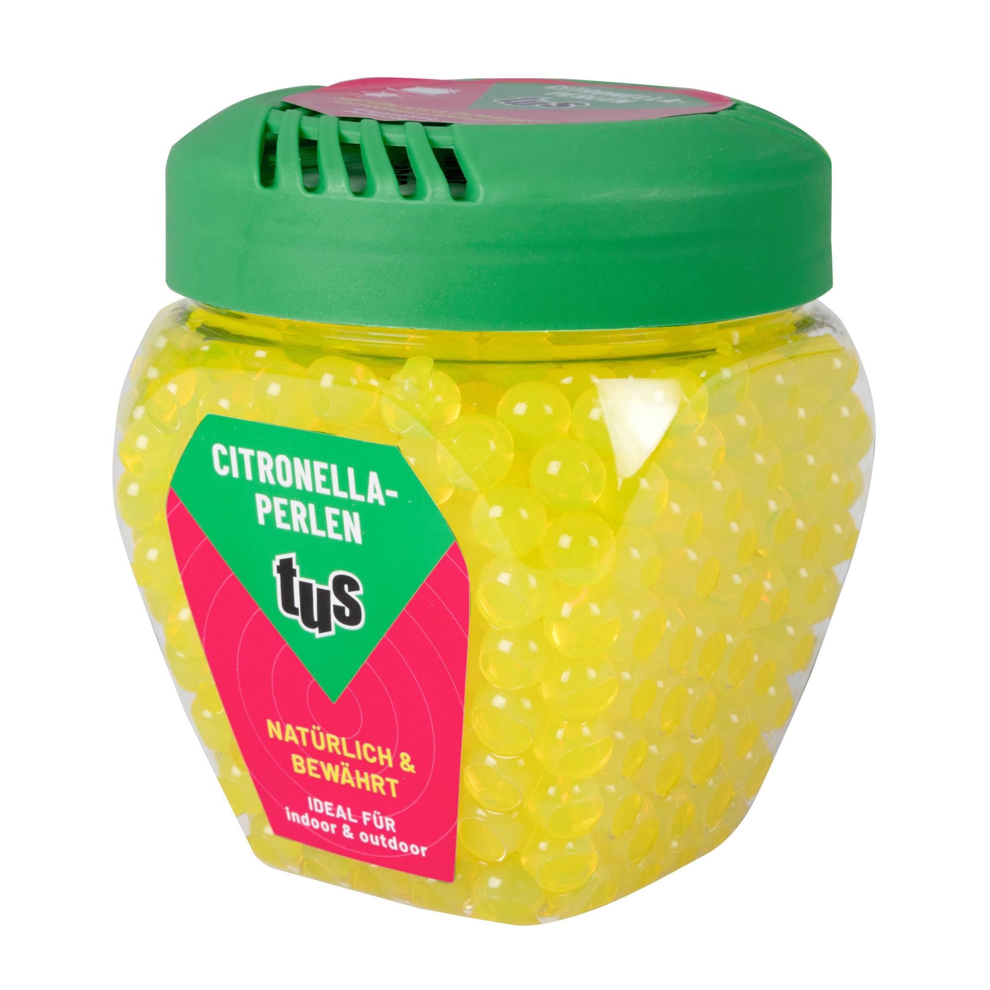 DUFTKUGELN 36080 TUS CITRONELLA-PERLEN - Gelb, Basics, Paraffin (11/9,5cm)