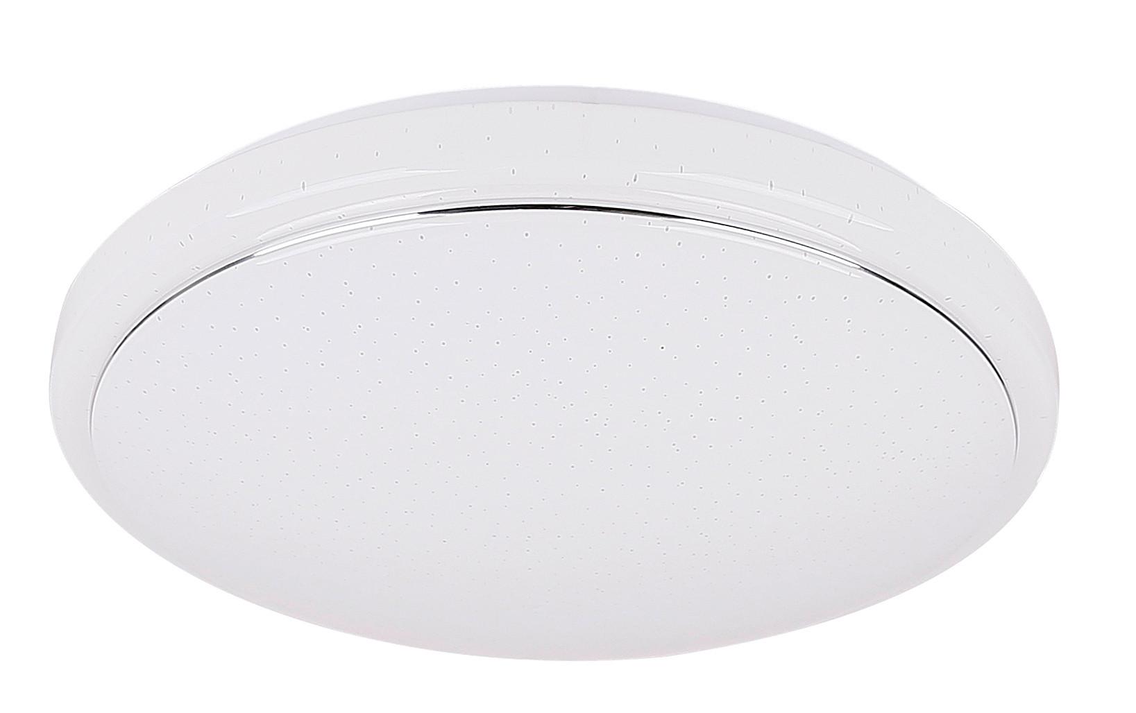 LED-DECKENLEUCHTE 13-75123 JASPER - Weiß, Basics, Metall (38/38/8.5cm)