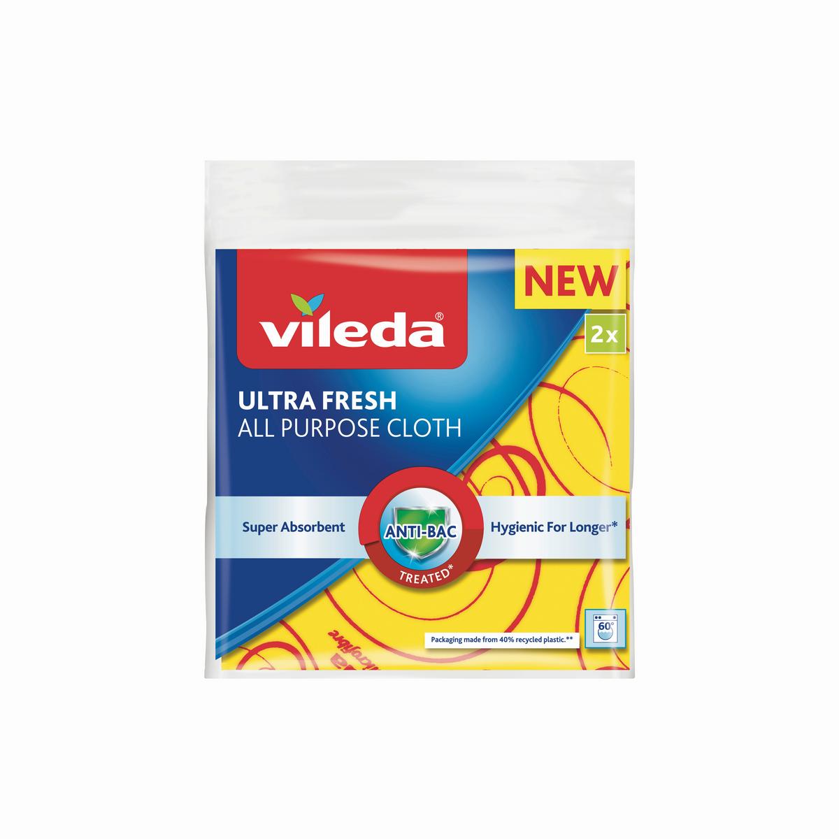 Allzwecktuch Allzwecktuch Ultra Fresh - Basics (34/34/2cm) - Vileda
