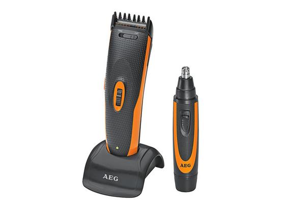 AEG Haarschneideset Hsm/r 5597 Ne - Schwarz/Orange, KONVENTIONELL, Kunststoff - AEG AEG Haarschneideset Hsm/r 5597 Ne - Schwarz/Orange, KONVENTIONELL, Kunststoff - AEG