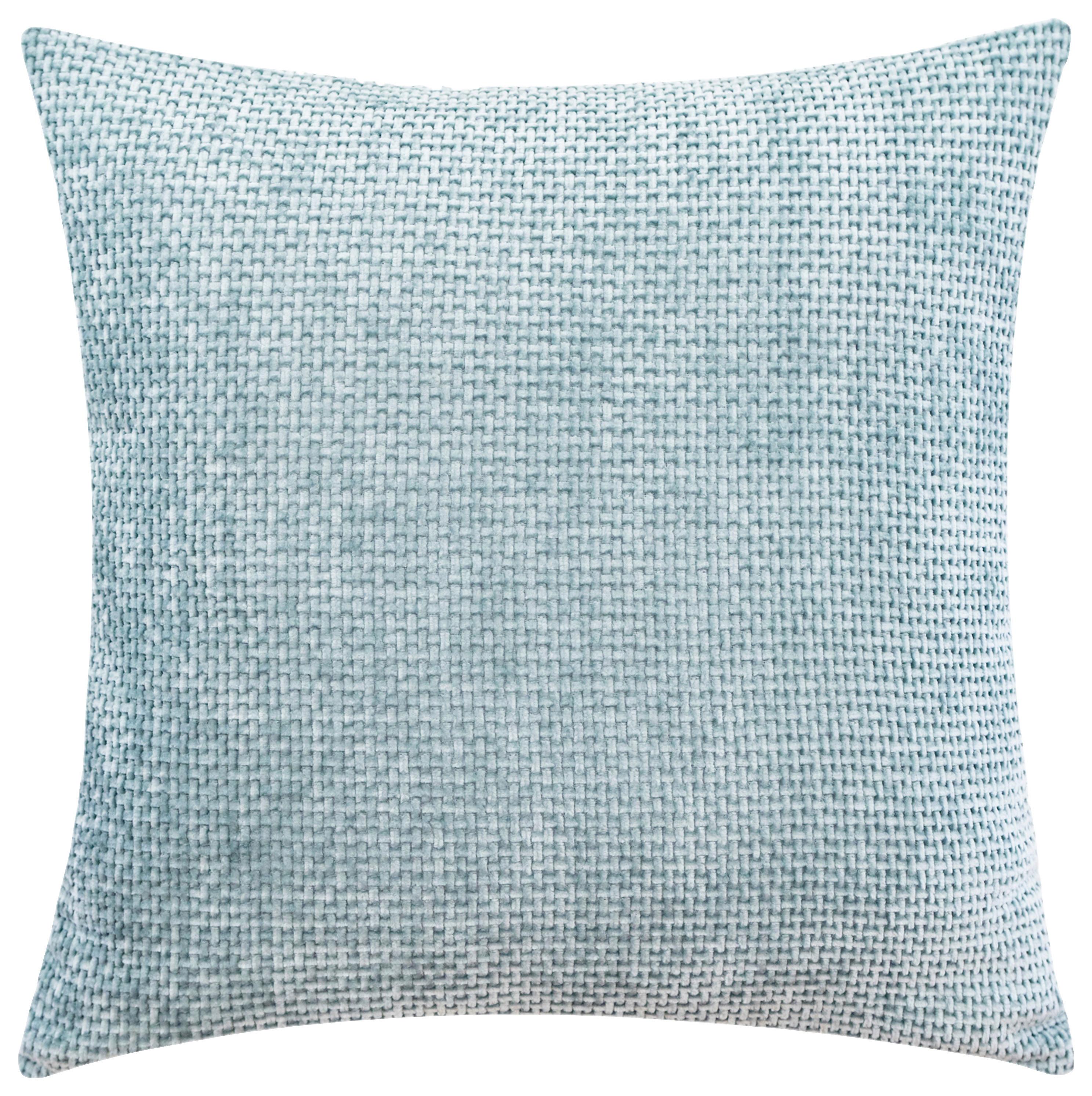 Zierkissen Riena - Blau, MODERN, Textil (45/45cm) - Luca Bessoni