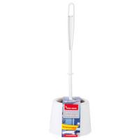 Wc-bürstengarnitur Sani Clean 87191 - Weiß, KONVENTIONELL, Kunststoff (14/38/14cm)