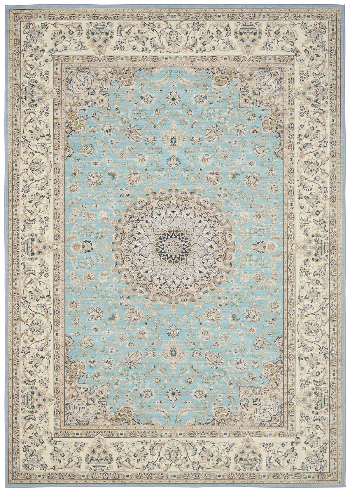 Teppich Vorleger Verschiedene Farben Scarlett 60x90 cm - Beige/Rot, Textil (60/50/40cm) - James Wood