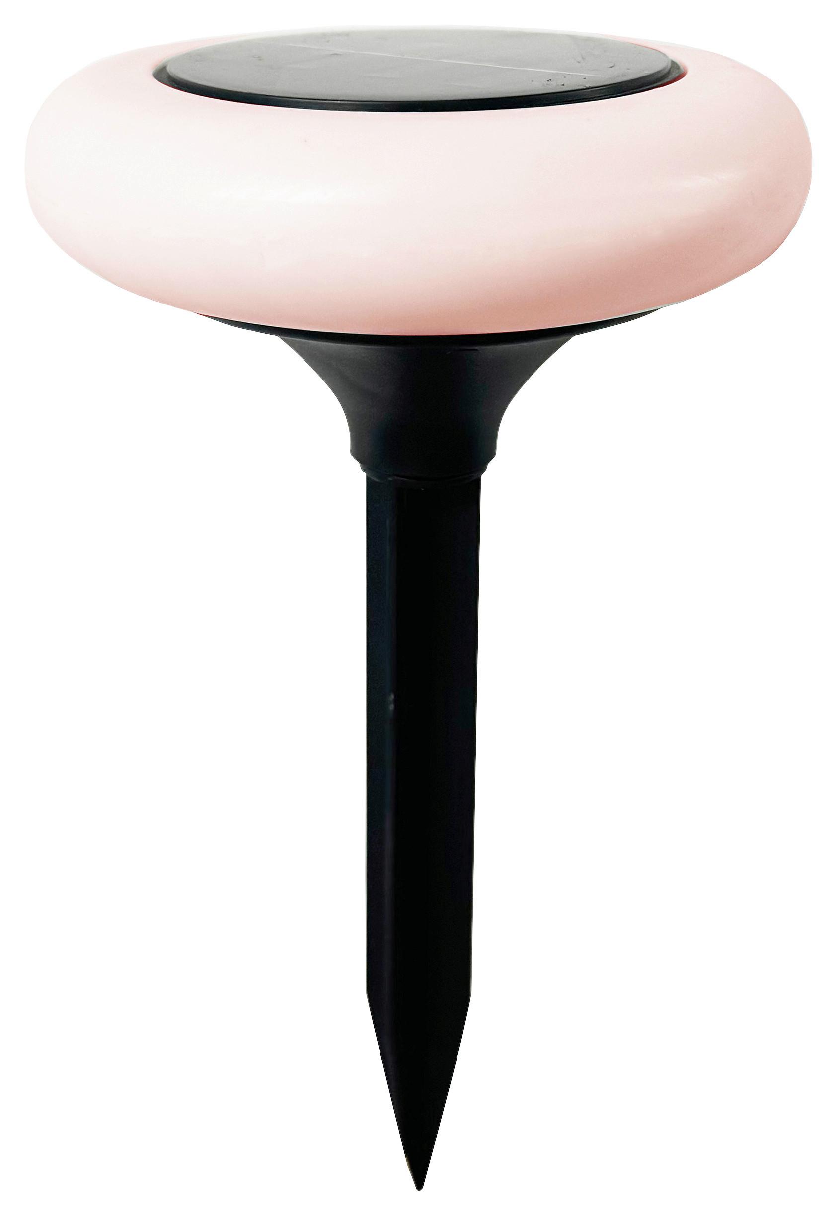 SOLÁRNE SVIETIDLO RUIM - čierna/biela, Konventionell, plast (13,8/25cm) - Modern Living