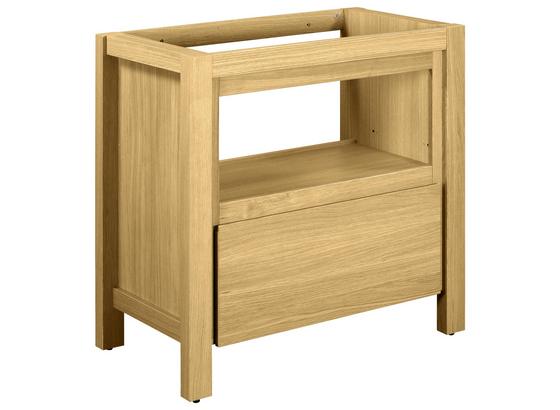 Waschbeckenunterschrank Bali 80cm Eiche - Eichefarben, KONVENTIONELL, Holzwerkstoff (80/82/44.5cm) Waschbeckenunterschrank Bali 80cm Eiche - Eichefarben, KONVENTIONELL, Holzwerkstoff (80/82/44.5cm)