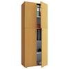 Mehrzweckschrank Vandol Buche Dekor BxH 70x178 cm - Buchefarben/Schwarz, Basics, Holzwerkstoff (70/178/40cm) - MID.YOU