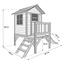 Stelzenspielhaus Holz mit Rutsche Blau/Weiß Sunny Lodge - Blau/Weiß, Holz (260/190/167cm) Stelzenspielhaus Holz mit Rutsche Blau/Weiß Sunny Lodge - Blau/Weiß, Holz (260/190/167cm)