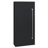 Hängeschrank Vcb3 B: 33 cm Schwarz - Schwarz, Basics, Holzwerkstoff (33/75/22cm) - MID.YOU