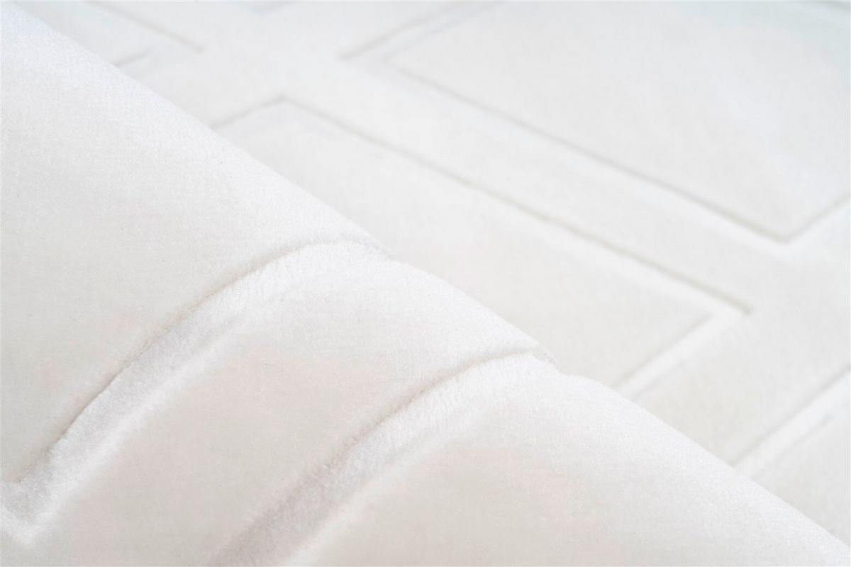 Läufer Weiß, ca. 80x150 cm - Weiß, KONVENTIONELL, Textil (80/150cm) - Kayoom