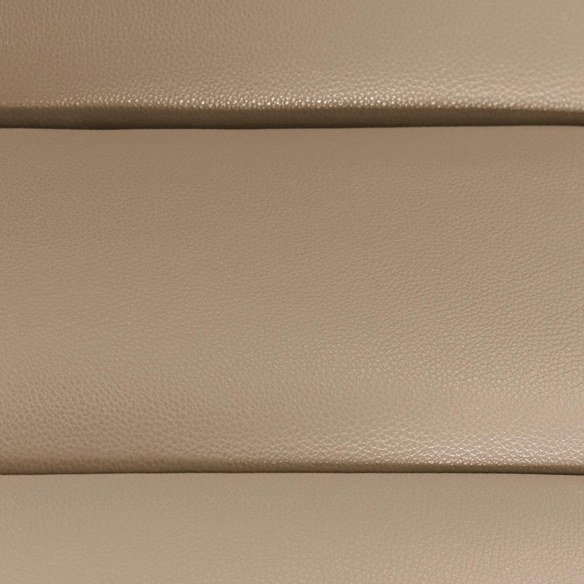 Relaxliege Swing Black Braun B: 65 Cm - Schwarz/Braun, Design, Leder (65/65-95/171cm) - Livetastic