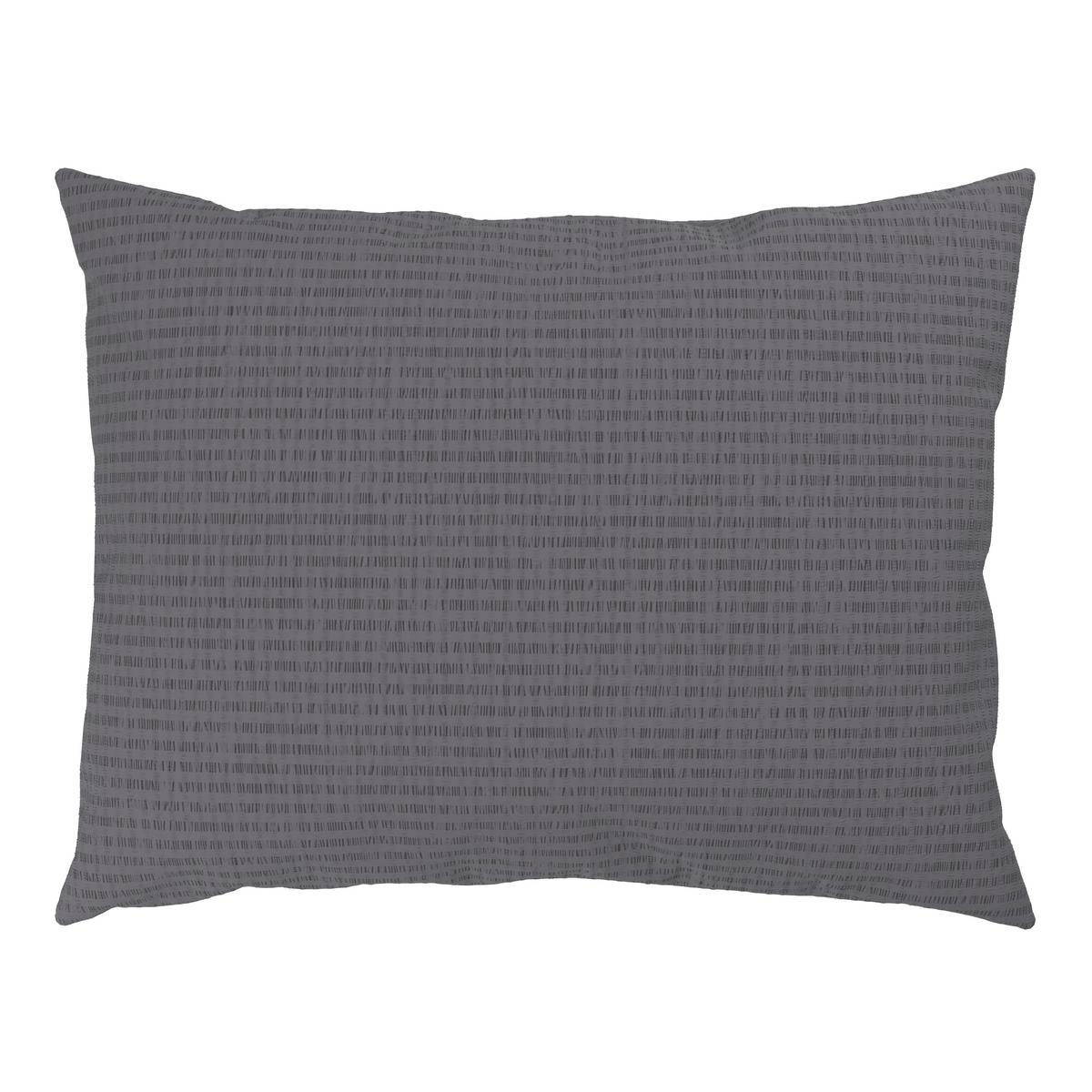 Bettwäsche Leila - Anthrazit, KONVENTIONELL, Textil - Ondega